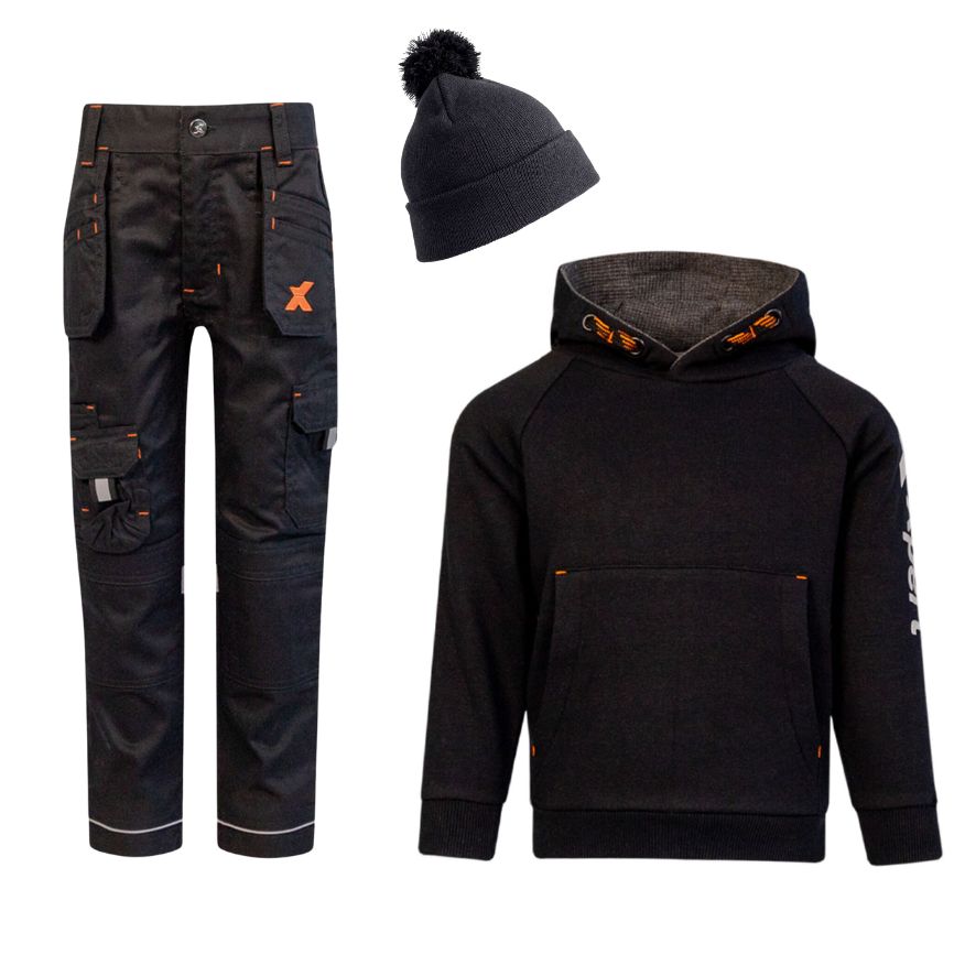Xpert - Kids/Junior hoody (Hoody/Black Trouser) bundle