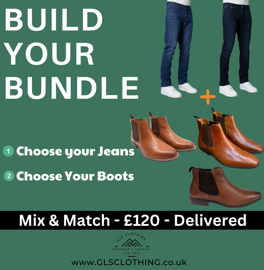 Men's £120 Boot + jean bundle