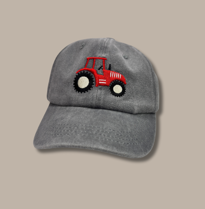 Children's Baseball Hat/Cap - Red Tractor