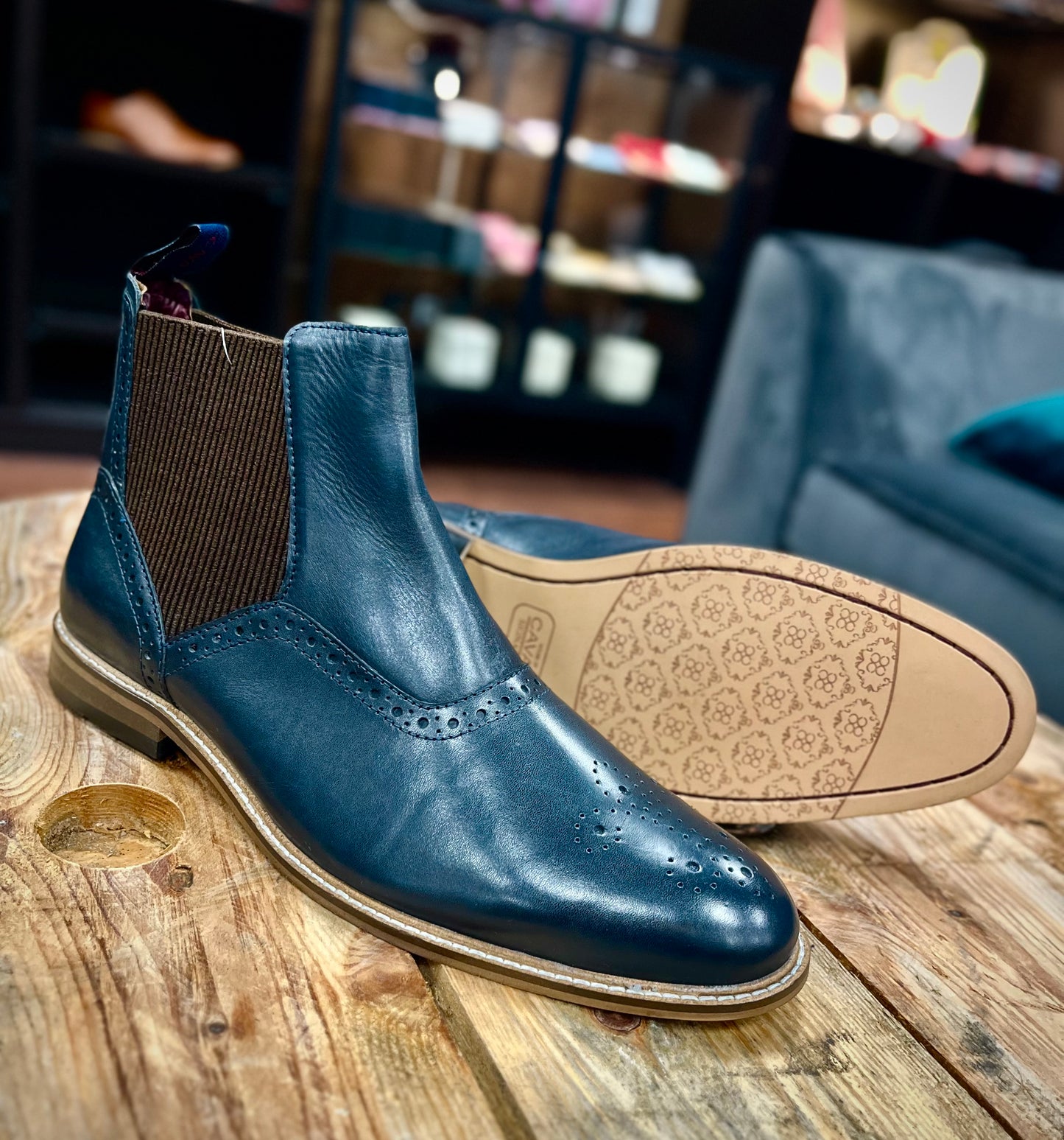 Moriarty Chelsea Boot - Navy