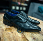 Belmond Brogue Oxford Shoe - Black