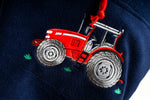 Kids 1/2 Zip Fleece - Red Tractor