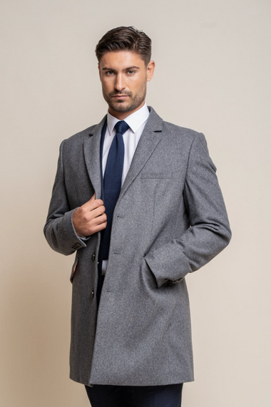 Roman Overcoat - Slate