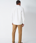 Crew - Slim Fit Oxford Shirt - White - MMB032