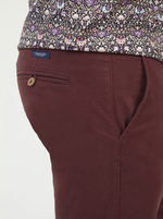 MishMash - Bromley Tapered Fit Stretch Chino - Burgundy