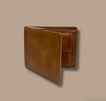 Handmade Leather Wallet - Tan