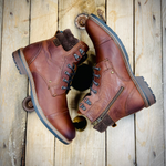 Hardy Lace-Up/Zip Boot - Wood Brown