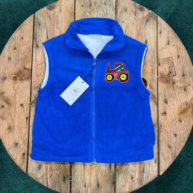 Kids - GLS - Embroidered Fleece - Blue - Red Tractor