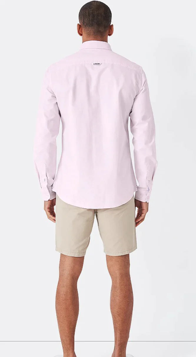 Crew - Slim Fit Oxford Shirt - Pink - MMB032