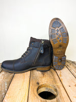 Hiker zip boot - Brown - GLS Clothing