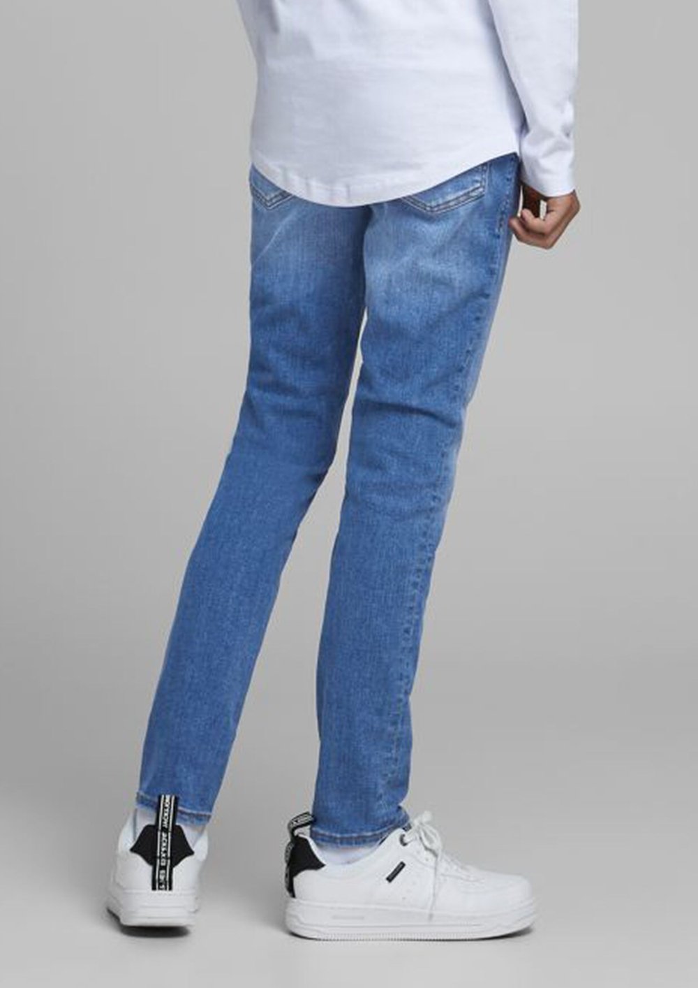 Jack & Jones Boys Skinny Fit Jeans - Liam - Light Blue - GLS Clothing