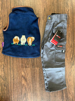 Kids - Pony Gilet + Grey Work Trousers (Bundle) - GLS Clothing