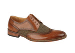 Men's Brandy Brogue Durham formal shoe - GLS Clothing