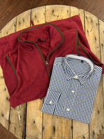 Men's Fleece Gillet + Chequered Shirt - GLS Clothing