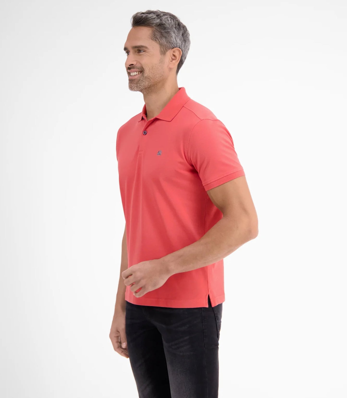 Pique Polo-shirt In High Quality Cotton - Hibiscus Red – GLS Clothing